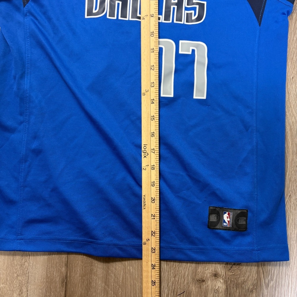 Luka Doncic Youth Large Dallas Mavericks Jersey Blue Boys NBA Basketball - Picture 5 of 7